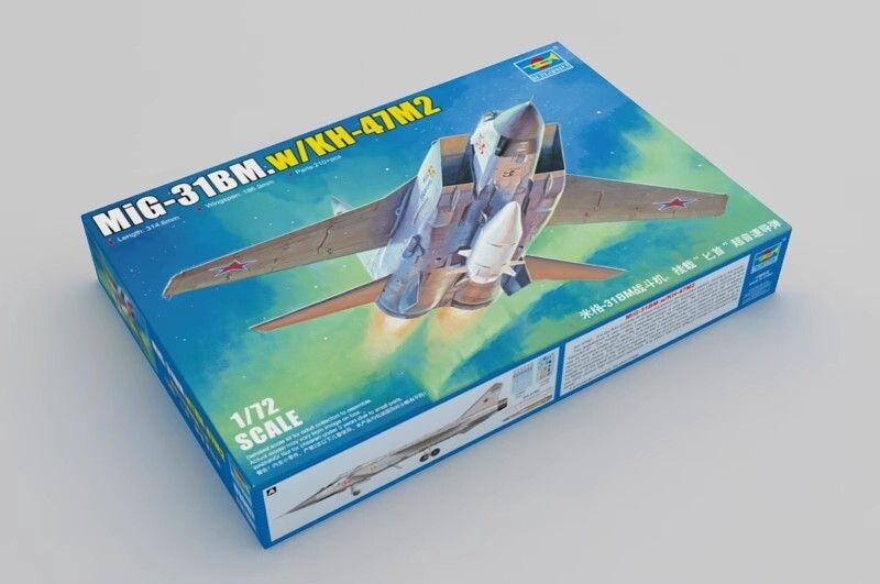 Trumpeter 1/72 MiG-31BM w/Kh-47M2 Kinzhal – Kit No. 01697