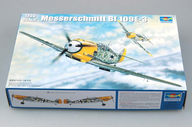 Trumpeter 1/32 Scale Messerschmitt Bf 109E-3 02288 Plastic Model Kit