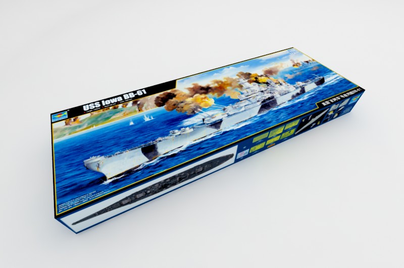 Trumpeter 1/200 USS Iowa BB-61 Battleship – Kit No. 03706