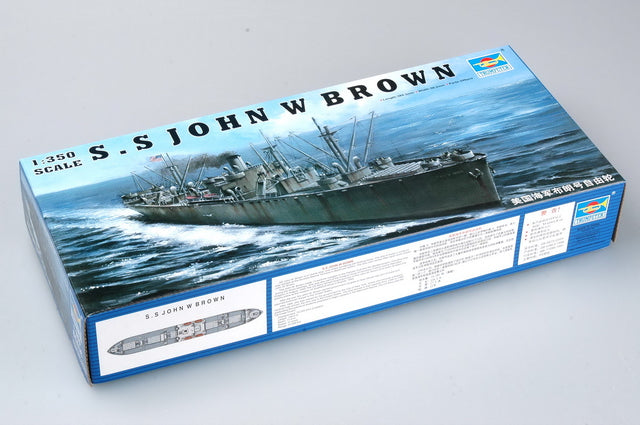 Trumpeter 1/350 S.S. John W. Brown Liberty Ship – No. 05308