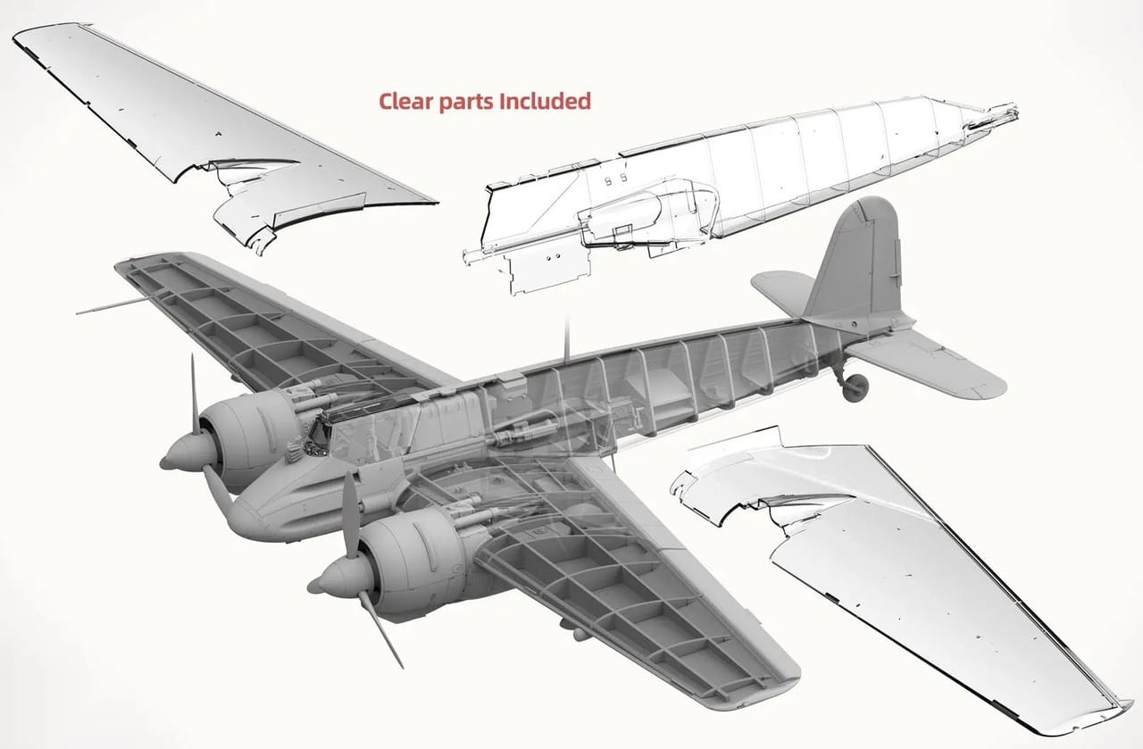 Takom 1/48 Scale Henschel Hs129 B-2 WWII Ground Attack Aircraft 48001 Plastic Model Kit NZ Stock