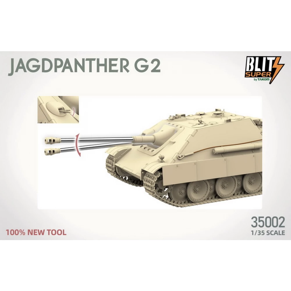 Takom (Das Werk) 1:35 scale Jagdpanther G2 "Super Blitz" 35042 scale model kit