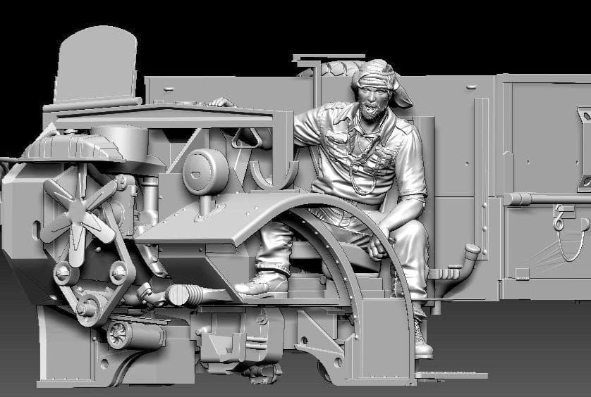 Thunder Model 1:35 scale LRDG CMP F30 Truck with Ordnance 37mm Mk.I Bofors Gun (Limited Bonus Edition) 35307 scale model kit