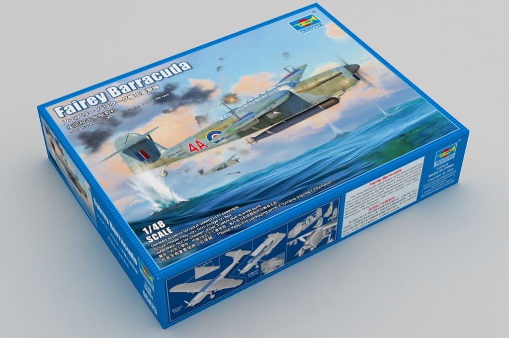Trumpeter 1:48 Scale Fairey Barracuda Mk.II 05825 Plastic Model Kit