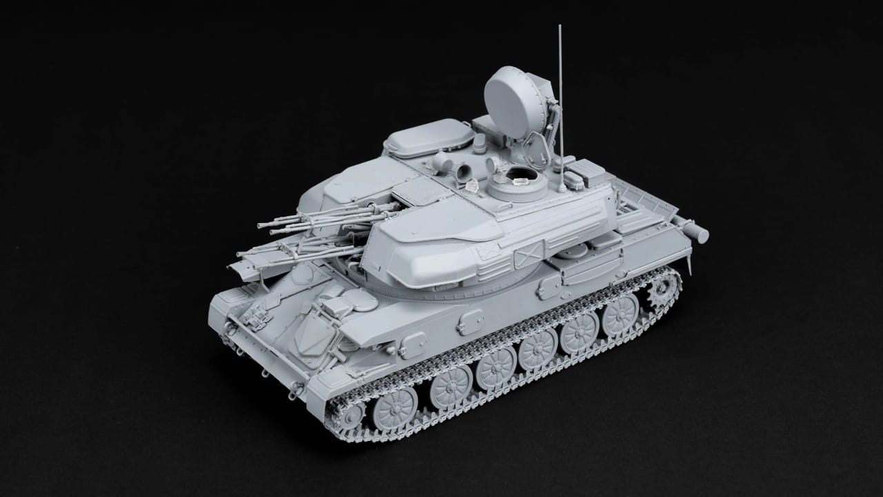 Zimi Model 1:35 scale ZSU-23-4 M/M3 Soviet Self-Propelled Anti-Aircraft Gun 35123H scale model kit