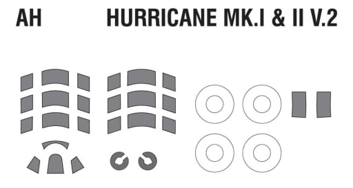 Arma Hobby 1:72 scale Hurricane Mk II b/c "Expert Set" 70042 scale model kit