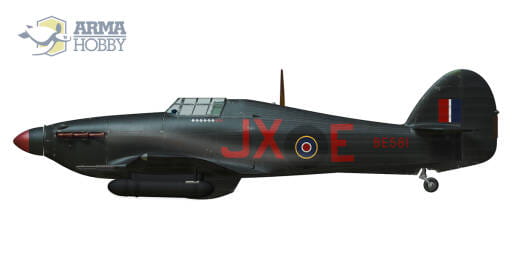Arma Hobby 1:72 scale Hurricane Mk II b/c "Expert Set" 70042 scale model kit