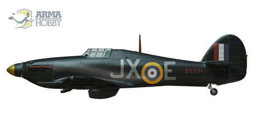 Arma Hobby 1:72 scale Hurricane Mk II b/c "Expert Set" 70042 scale model kit