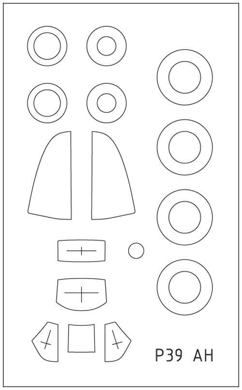 Arma Hobby 1:72 scale P-39N Airacobra 70056 scale model kit