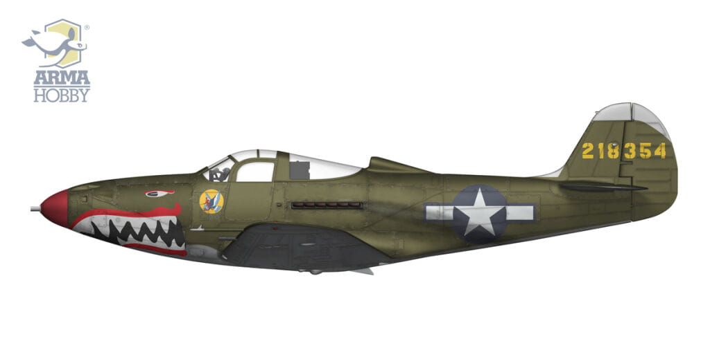 Arma Hobby 1:72 scale P-39N Airacobra 70056 scale model kit