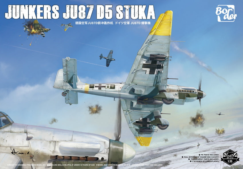 Border Model 1/35 Junkers Ju 87 D-5 Stuka (No. BF-012)