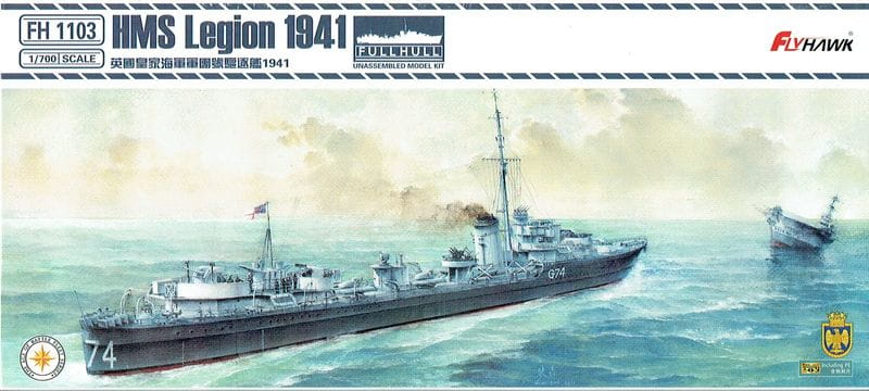 FlyHawk 1/700 HMS Legion (1941) – FH1103