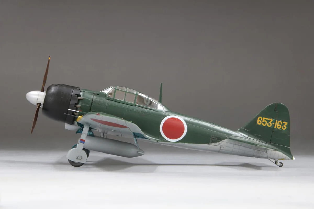 Fine Molds 1/48 Scale IJN A6M5a Zero Fighter Model 52 Ko Nakajima Production Plastic Model FZ04 NZ Stock