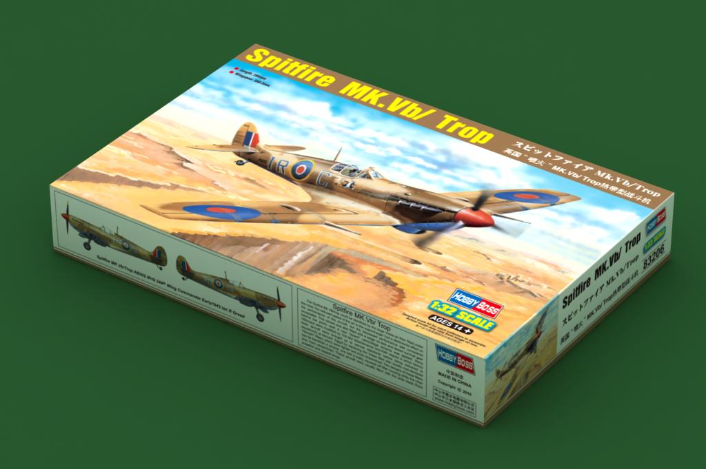 HobbyBoss 1/32 Spitfire Mk.VB Trop (No. 83206)