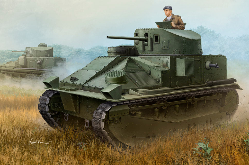 HobbyBoss 1/35 Vickers Medium Tank Mk II (No. 83879)
