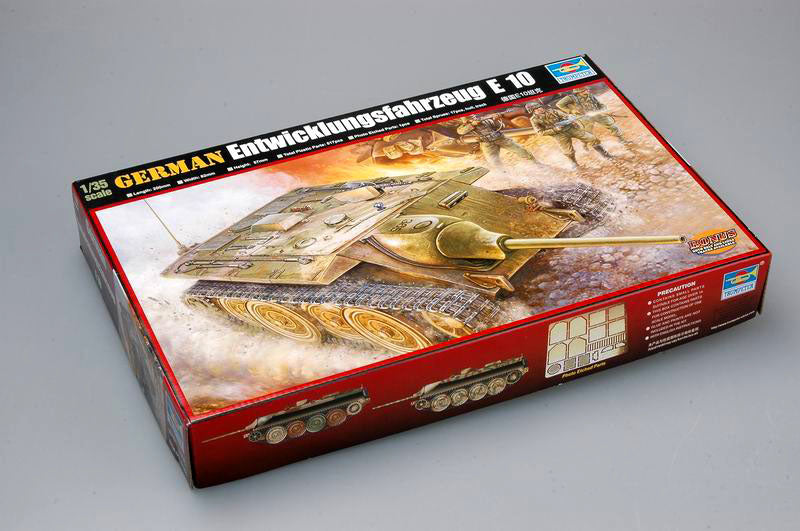 Trumpeter 1/35 German Entwicklungsfahrzeug E 10 Tank Destroyer (No. 00385)