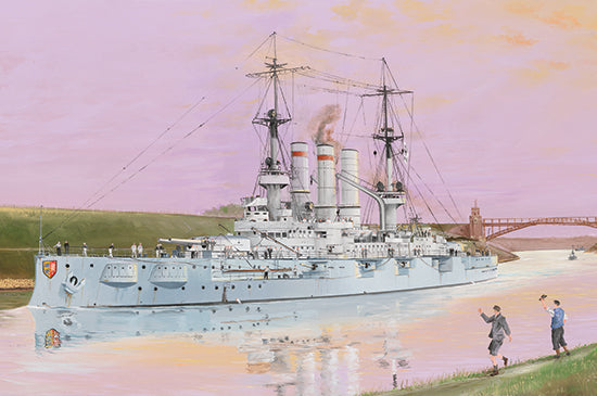 Trumpeter 1/350 SMS Schleswig-Holstein 1908 Battleship – No. 05355