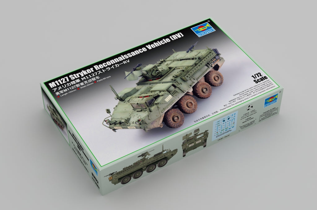 rumpeter 1/72 M1127 Stryker Recon Vehicle – Kit 07422