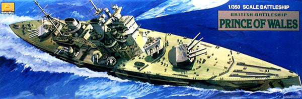 Mini Hobby Models 1/350 Scale British Battleship Prince of Wales 80606 Plastic Model Kit (Motor Included) NZ Stock
