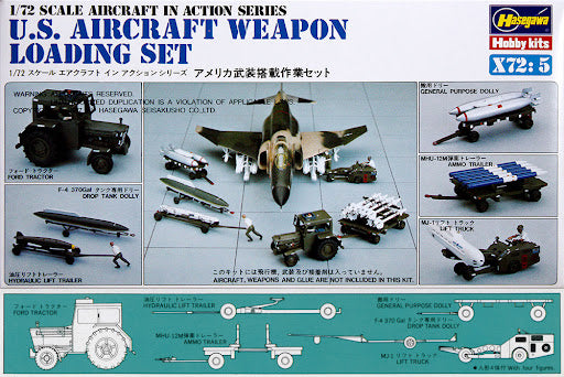Hasegawa 1/72 U.S. Aircraft Weapon Loading Set (No. 35005-400)